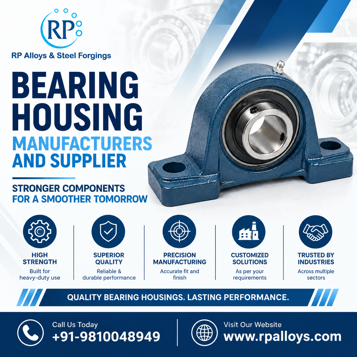Why Bearing Housings Matter for Heavy-Duty Industrial Equipment