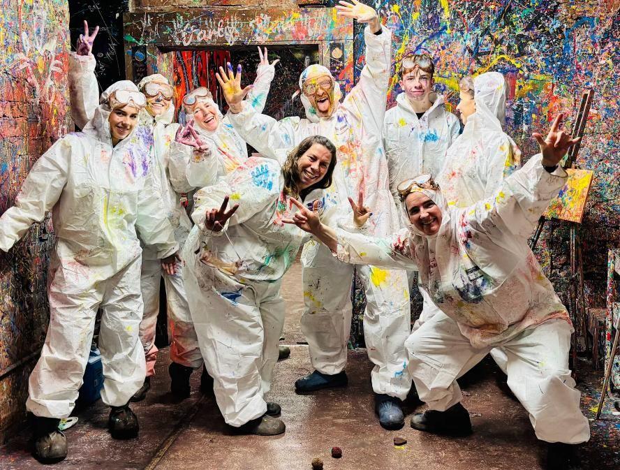 Bristol Art Studio Rage Painting for Everyone