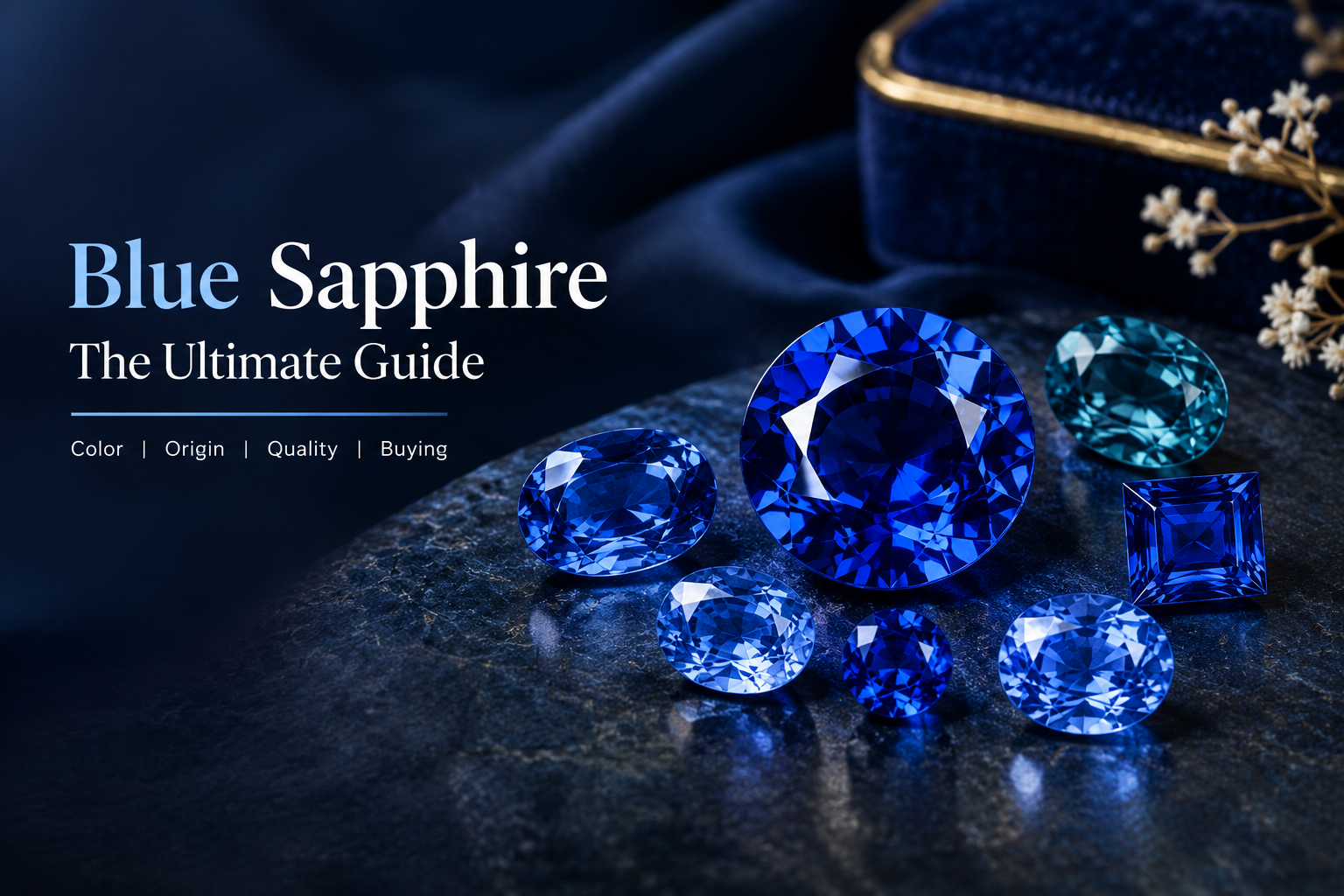 Natural Blue Sapphire: Origin, Treatment, Color and Value Guide
