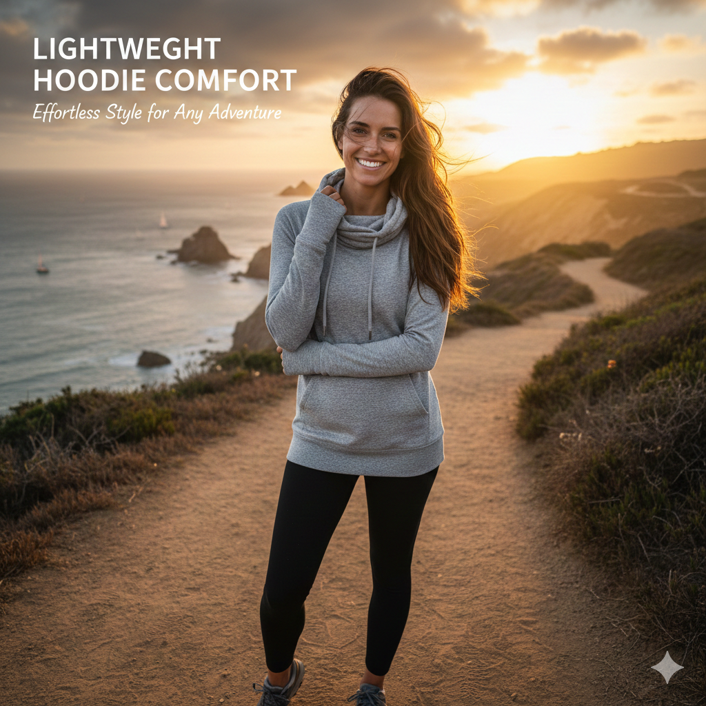 Why Choose Lightweight Hoodies for Women? Stylish & Cozy