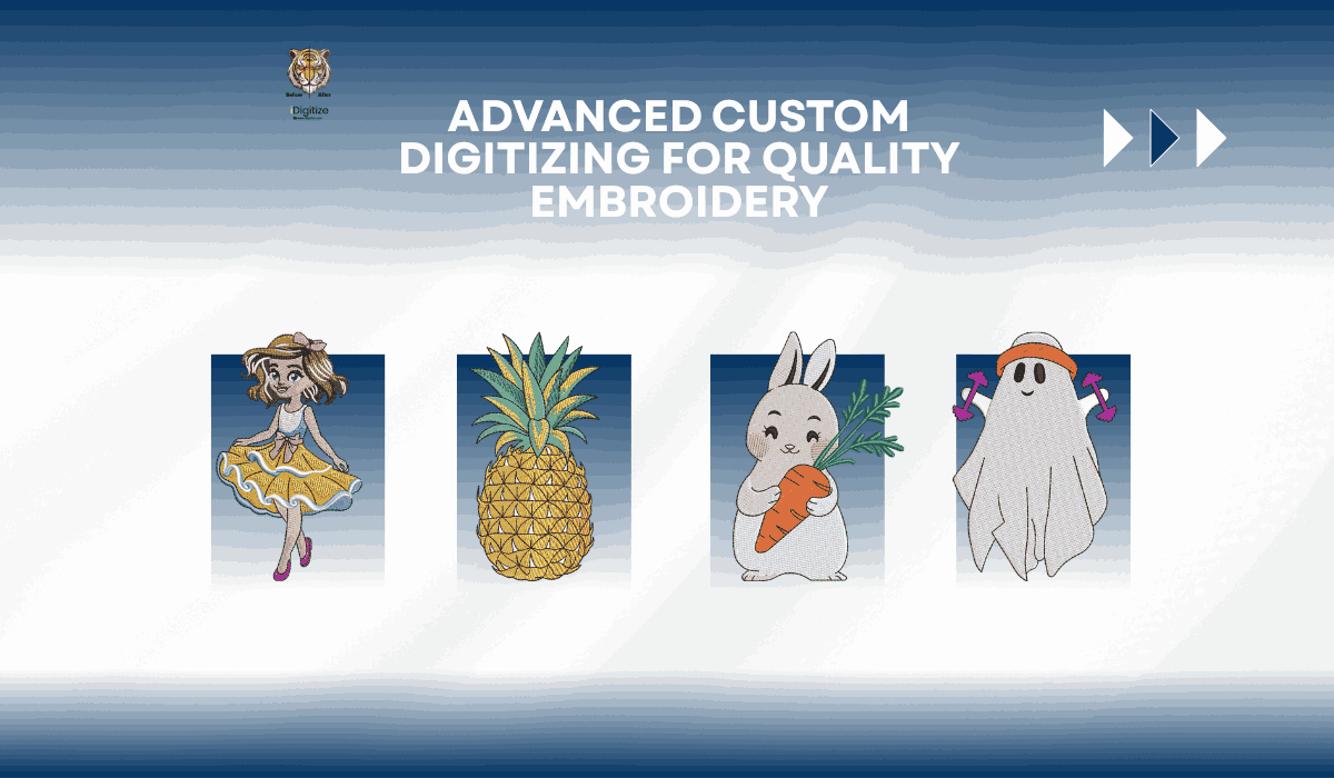 Advanced Custom Digitizing for Quality Embroidery