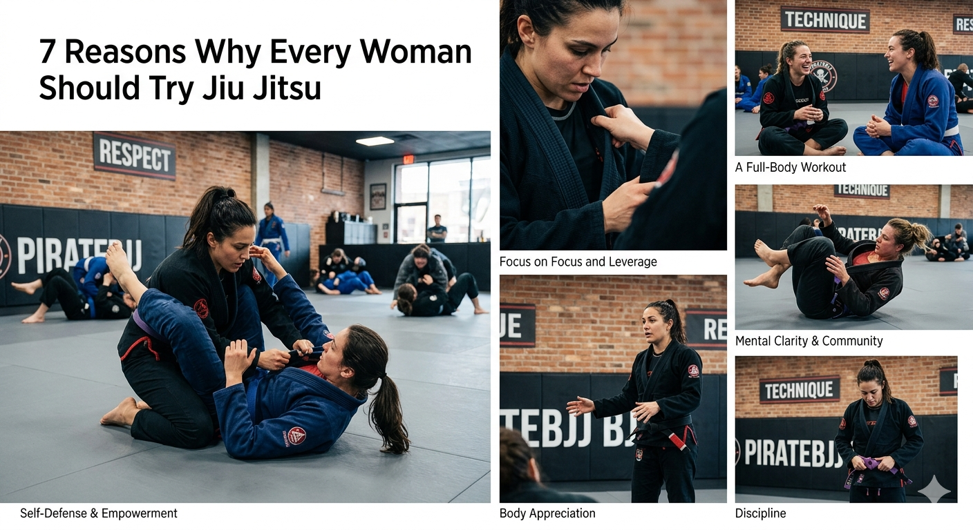 7 Reasons Why Every Woman Should Try Jiu Jitsu