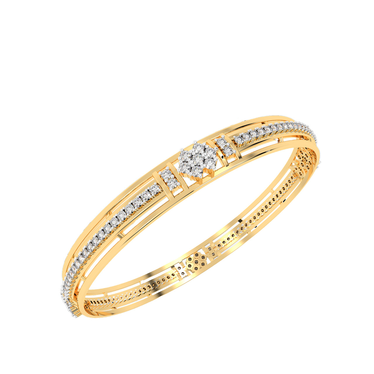 Elegant Diamond Bangles for Daily & Wedding Wear