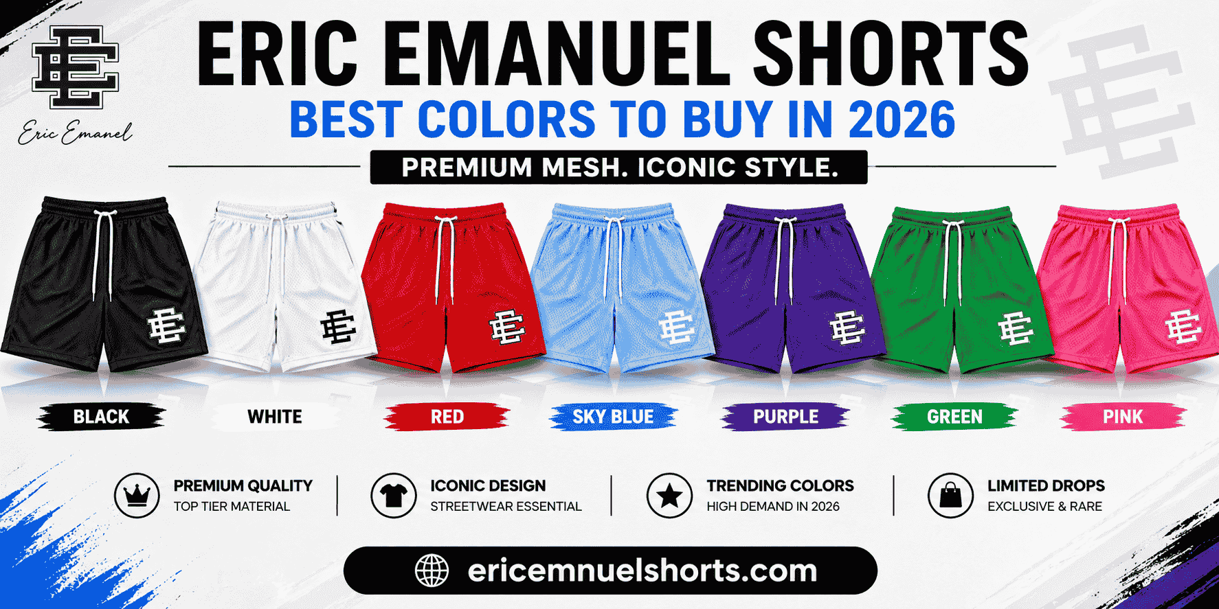 Eric Emanuel Premium Urban Court Shorts