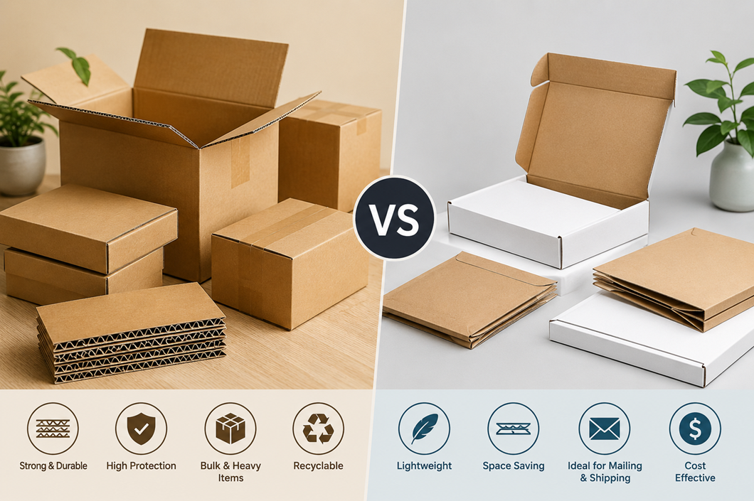 Corrugated vs Cardboard Boxes: Key Differences, Pros, and Cons