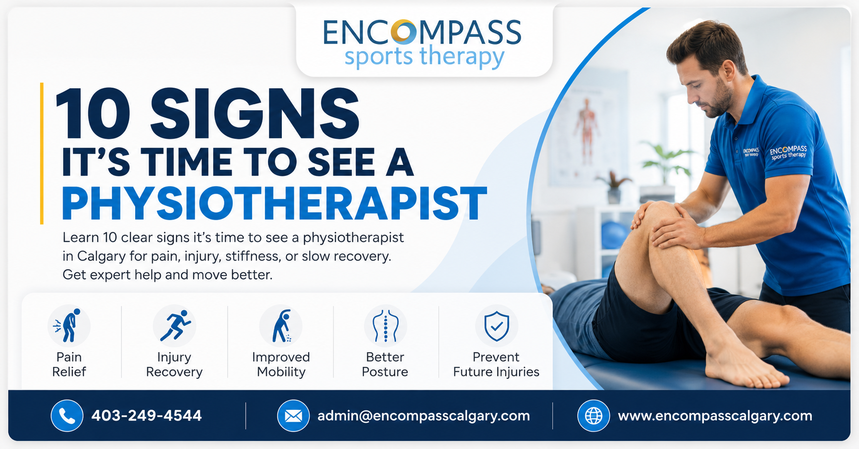 10 Signs It’s Time to See a Physiotherapist