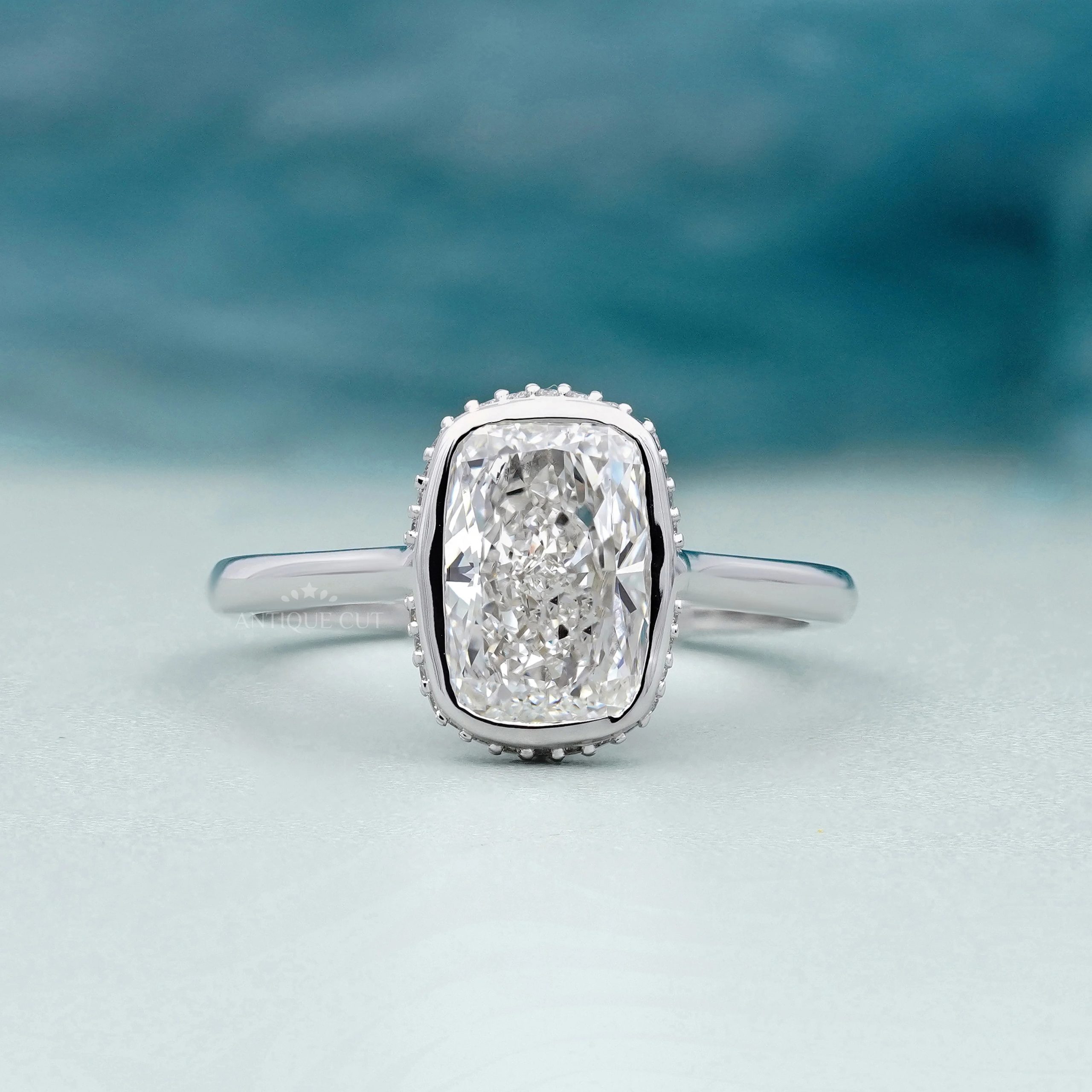 Standard vs. Elongated: Two Sides of the Same Coin | Cushion Cut Engagement Ring Guide