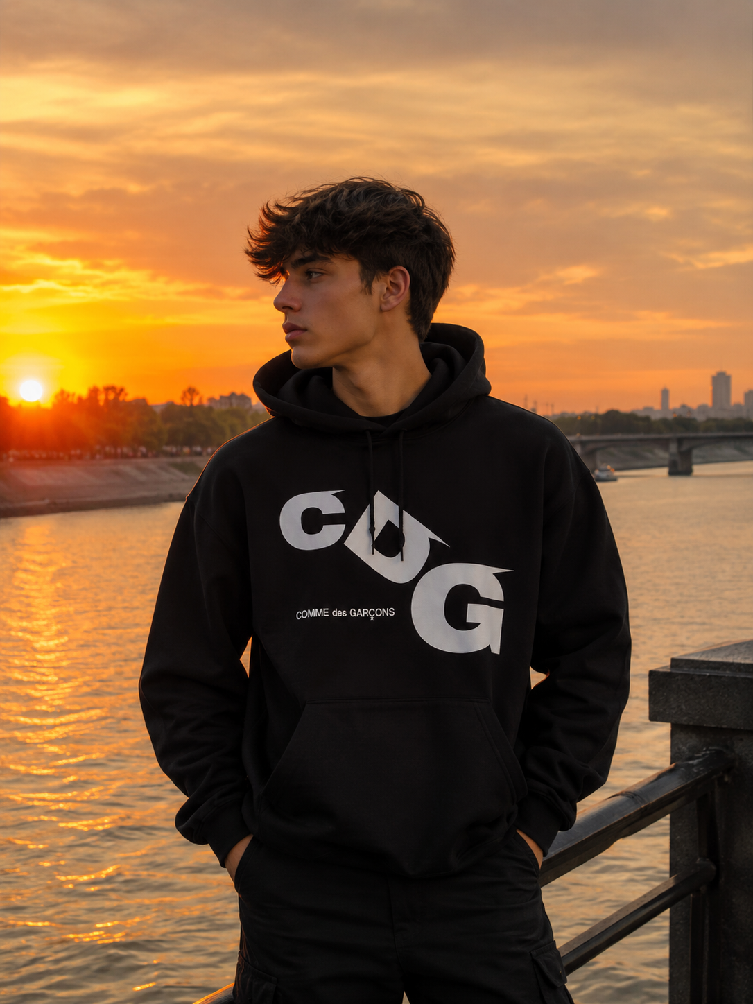 Comme des Garcons Hoodie Gives Timeless Fashion A Modern Twist