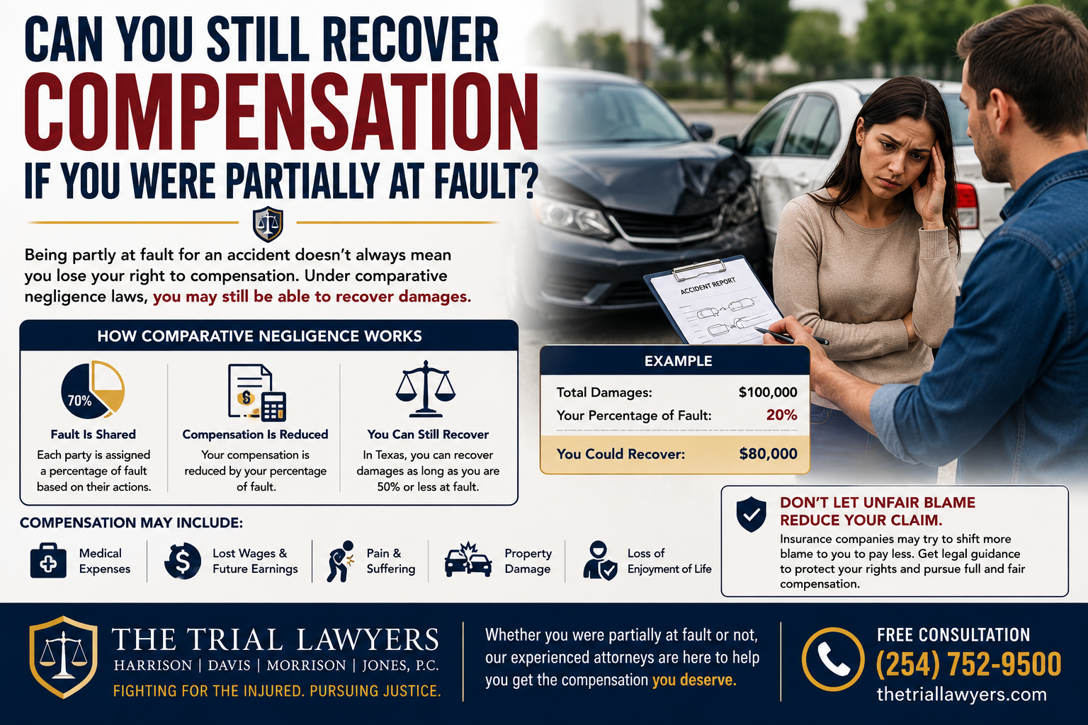Can You Still Recover Compensation If You Were Partially at Fault?