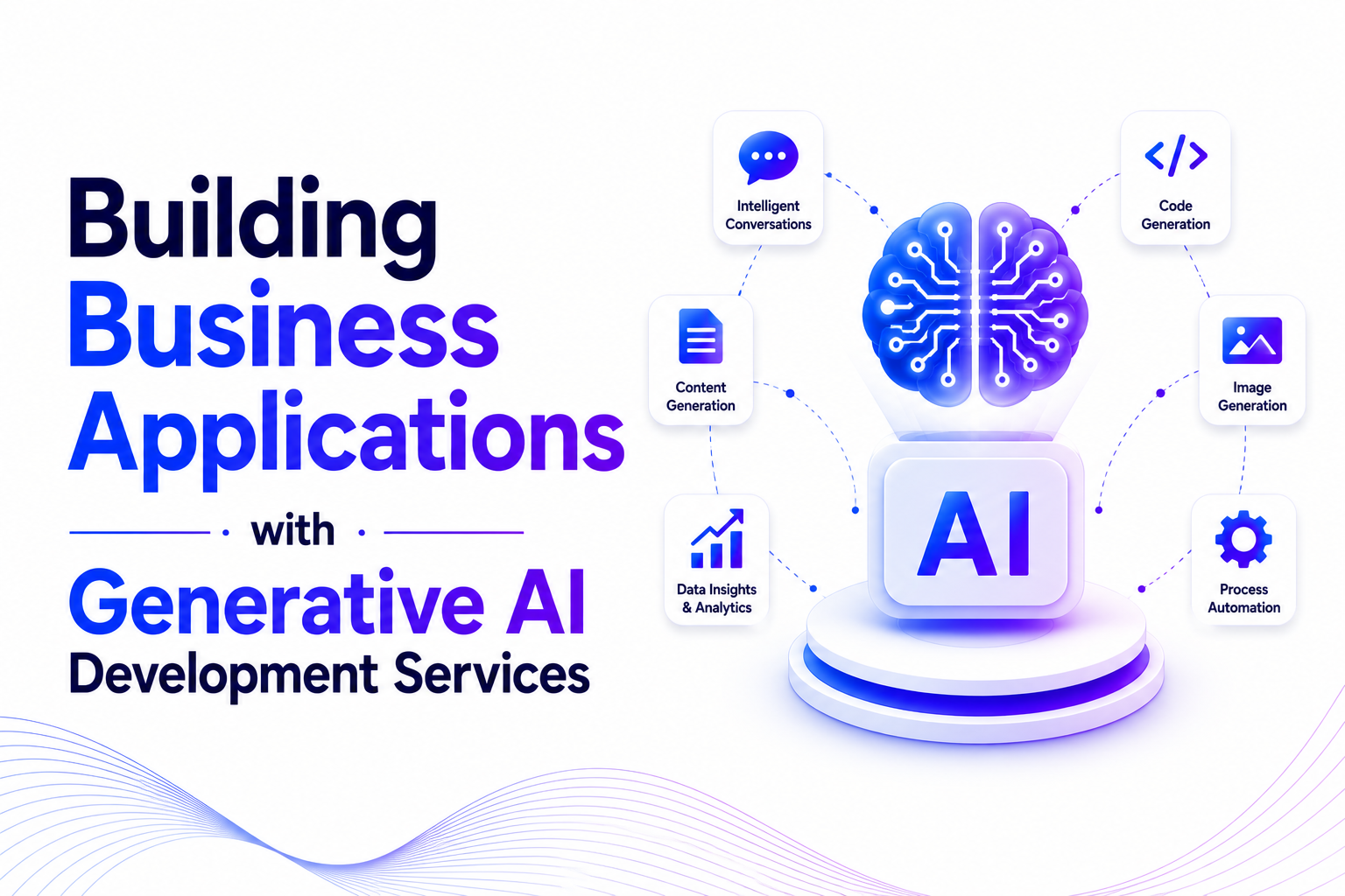 Building Business Applications with Generative AI Development Services