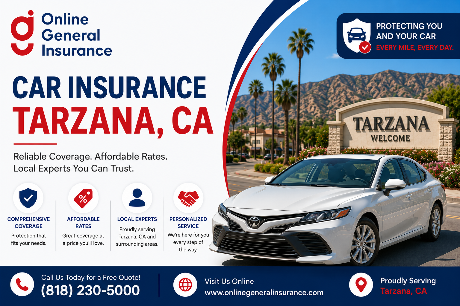 Tarzana, California Auto Insurance: A Local Driver’s Guide to Better Coverage