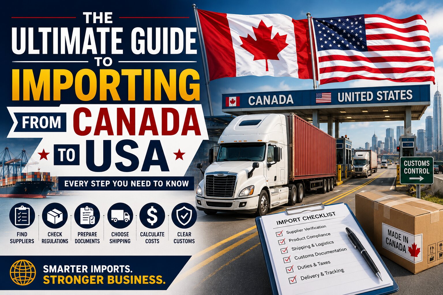 The Ultimate Guide to Importing from Canada to USA