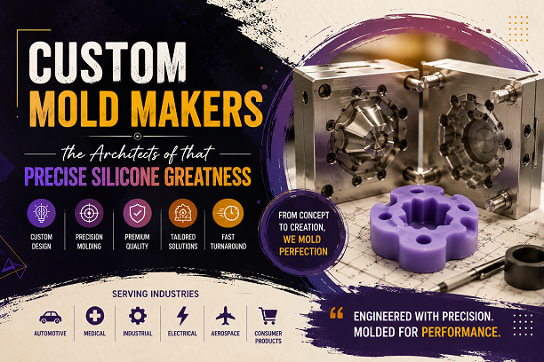 Custom Mold Makers the Architects of that Precise Silicone Greatness