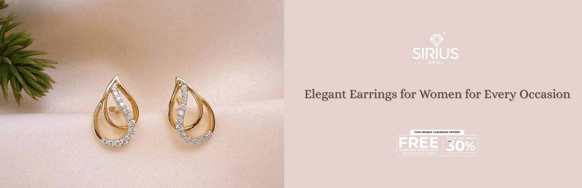 Earrings Gold Design
