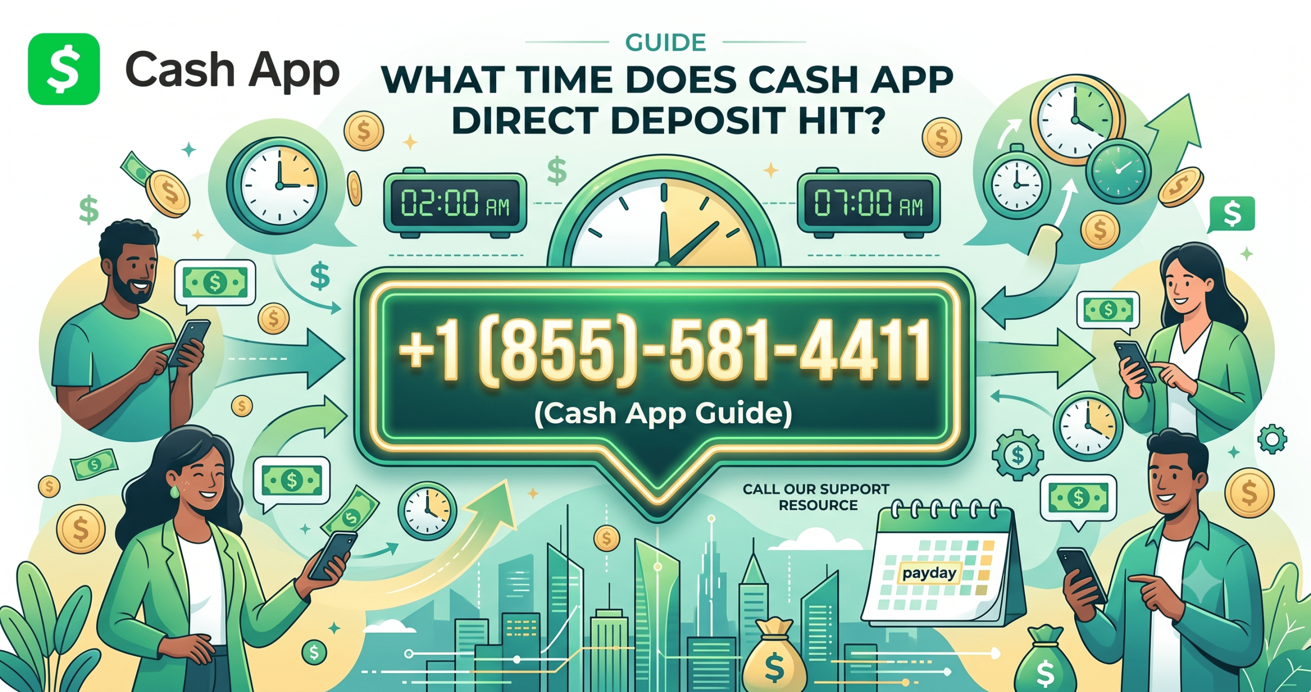 Cash App Guide What Time Does Cash App Direct Deposit Hit?