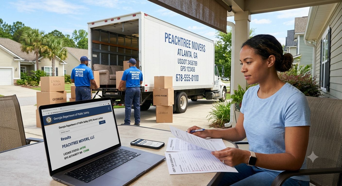How to Verify a Moving Company in Georgia Before Moving Day