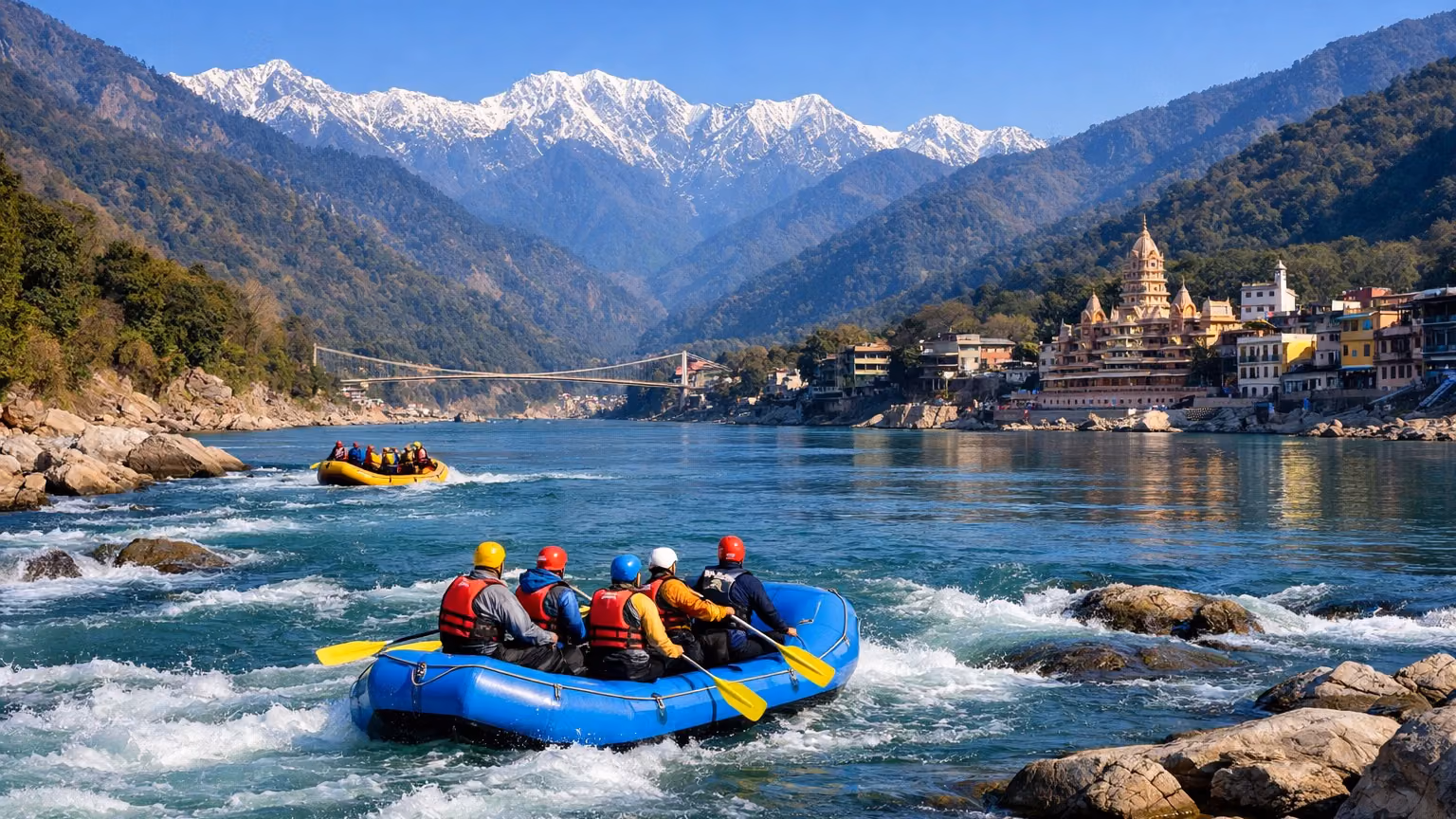 The Complete Cost Guide to Yoga in Rishikesh (2026): River Rafting In Rishikesh, Courses & Wellness
