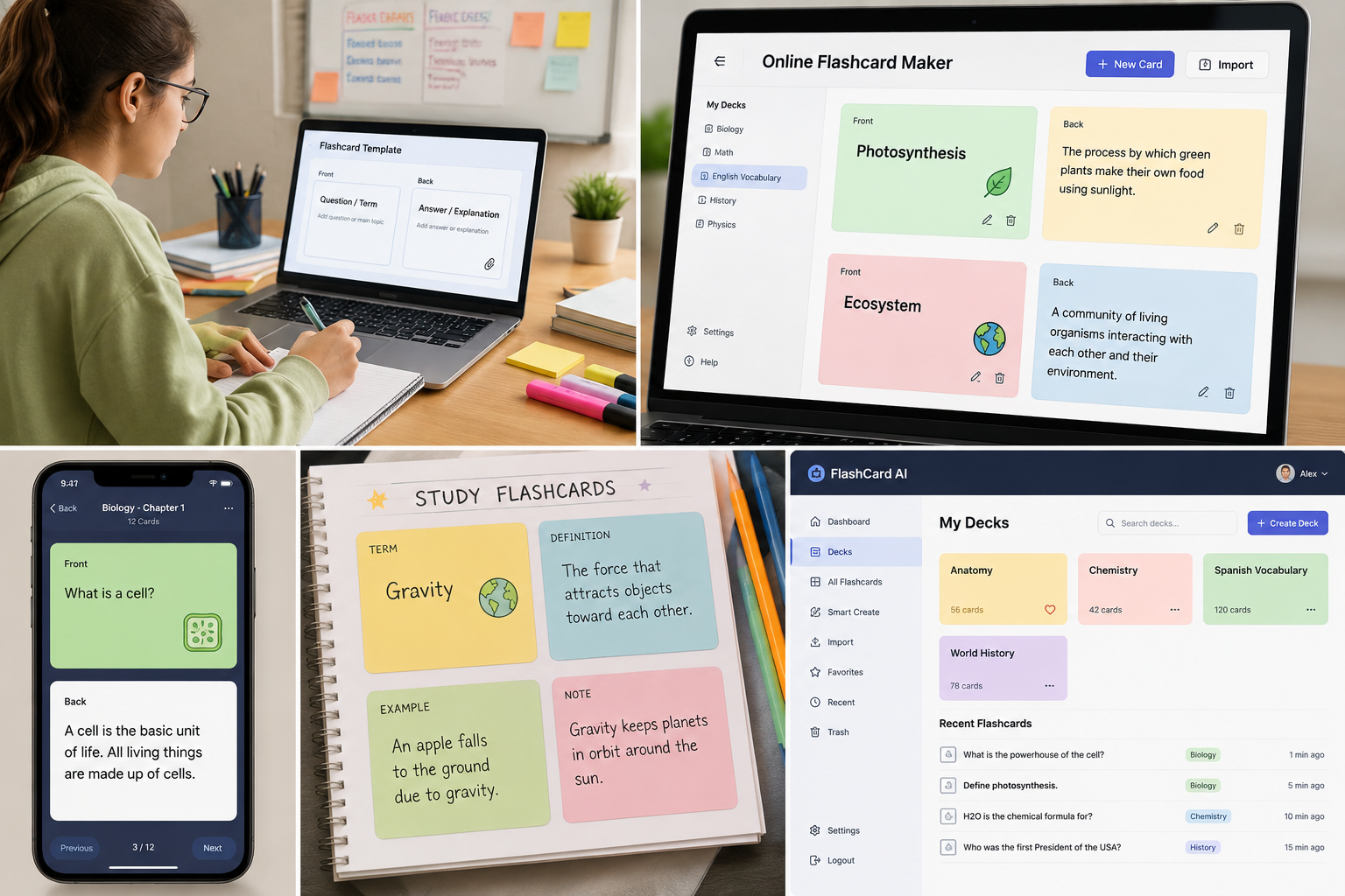 10 Smart Ways a Flashcard Template Can Improve Your Learning
