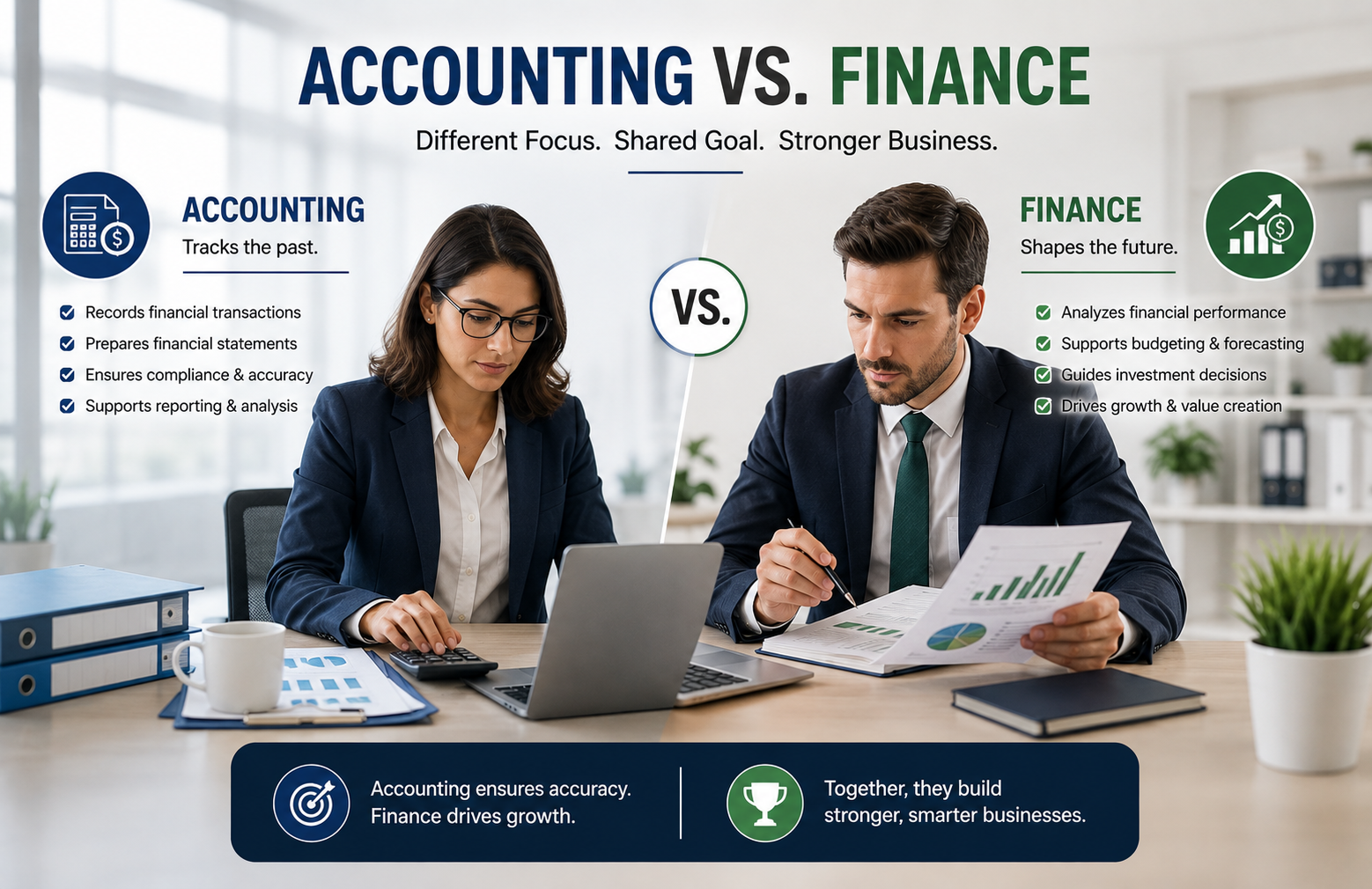 Accounting vs. Finance: Which Department Is More Important?