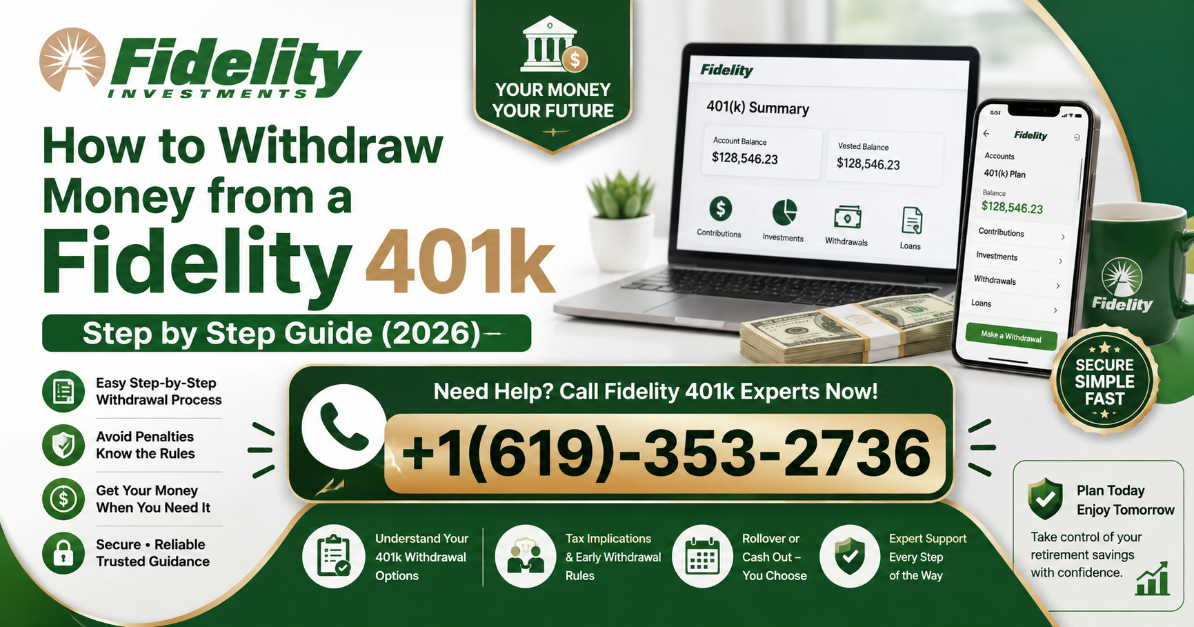 How to Withdraw Money from a Fidelity 401k – Step by Step (2026)