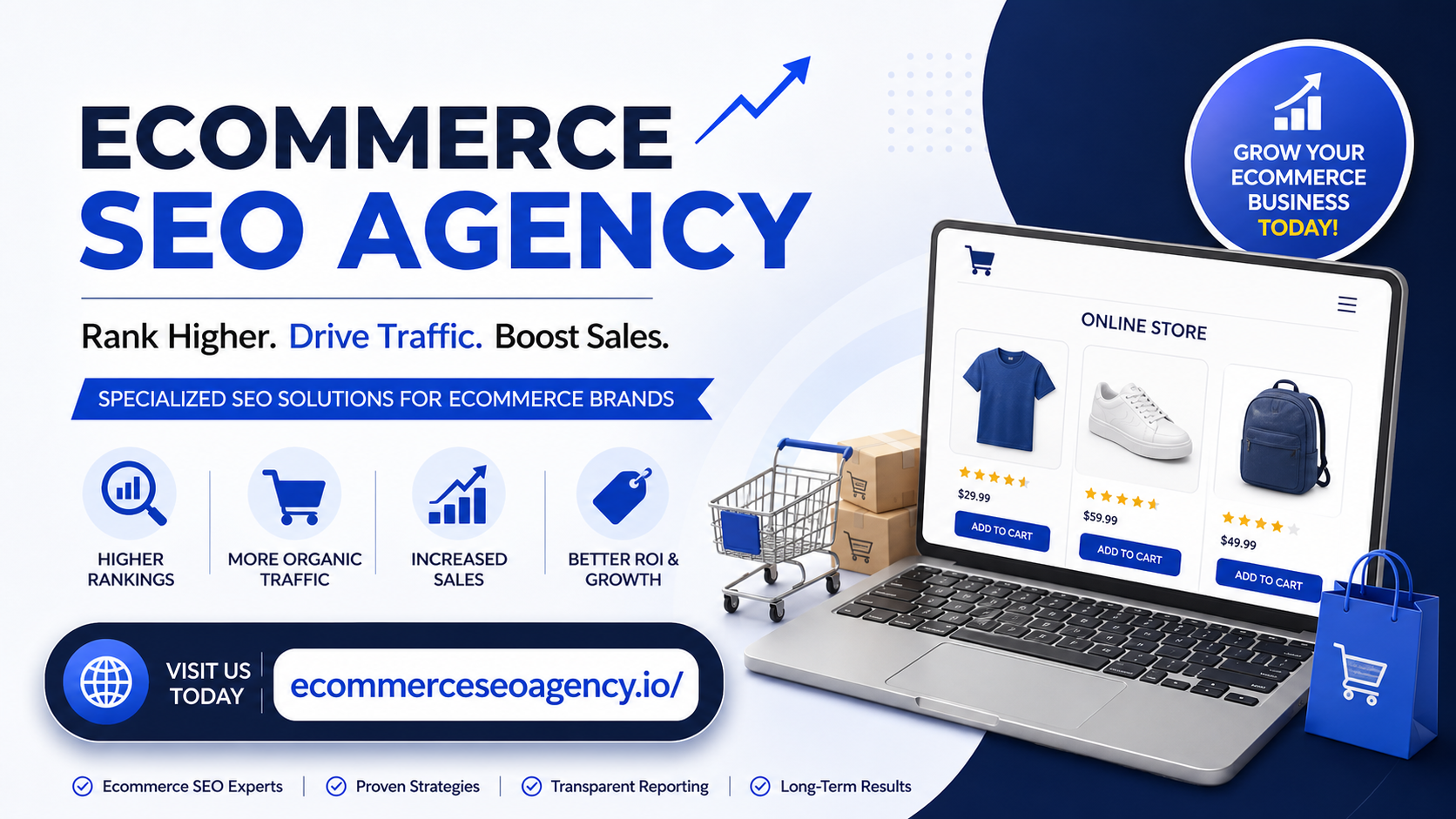 How Ecommerce SEO Agency Services Help Stores To Increase Organic Sales