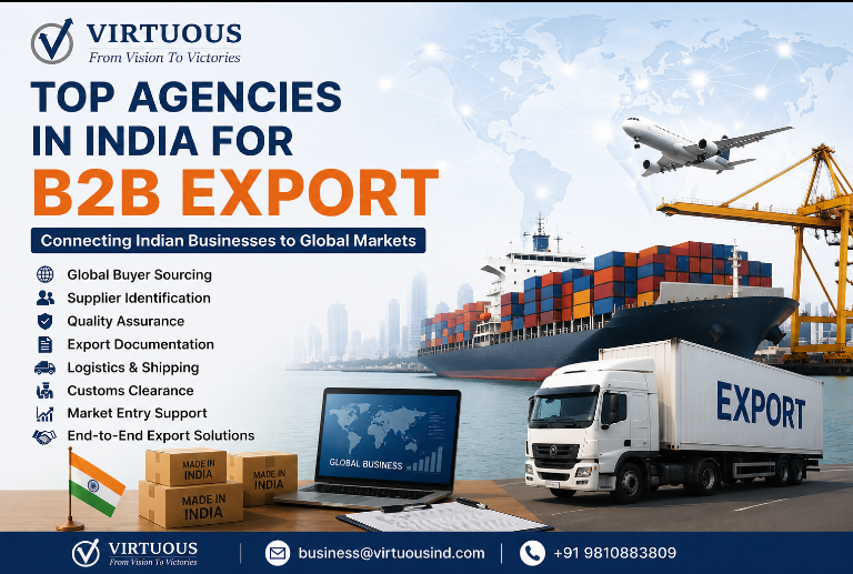 Top Agencies in India for B2B Export