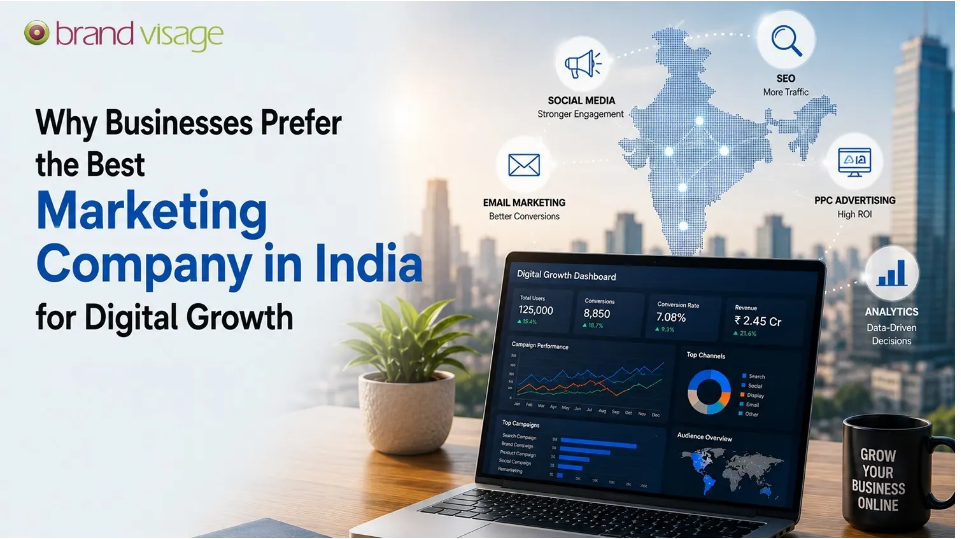 Why Businesses Prefer the Best Marketing Company in India for Digital Growth