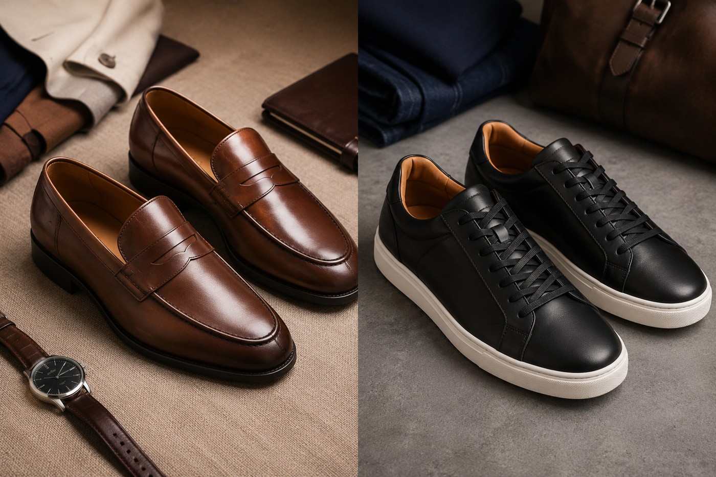 Leather Loafers vs Leather Sneakers: Which One Should You Choose?