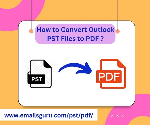 How can I Export Outlook Data to PDF?